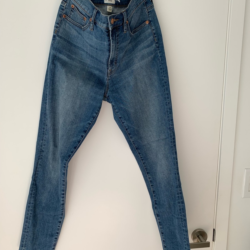 J. Crew Women's Skinny Jeans in Classic Blue